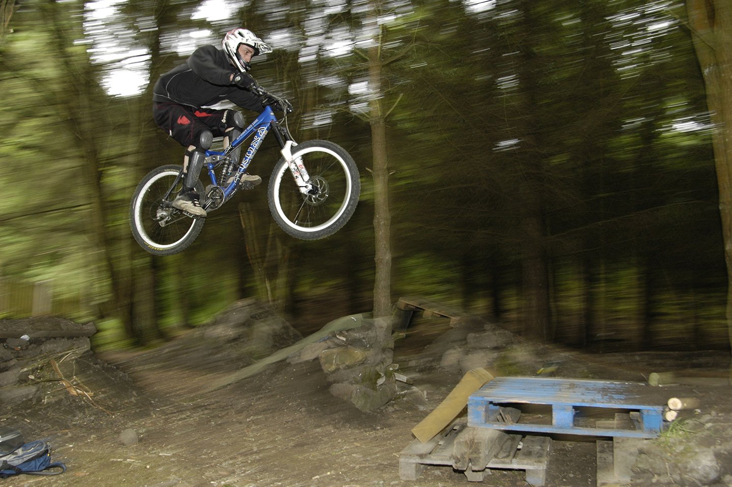 Mogs Lad- biker and dyker- Henderson's Wood.