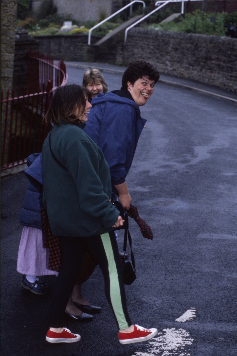 3 women at a Nenthead wedding. Julie Jewitt, Valerie Hodgson and Alison Walton