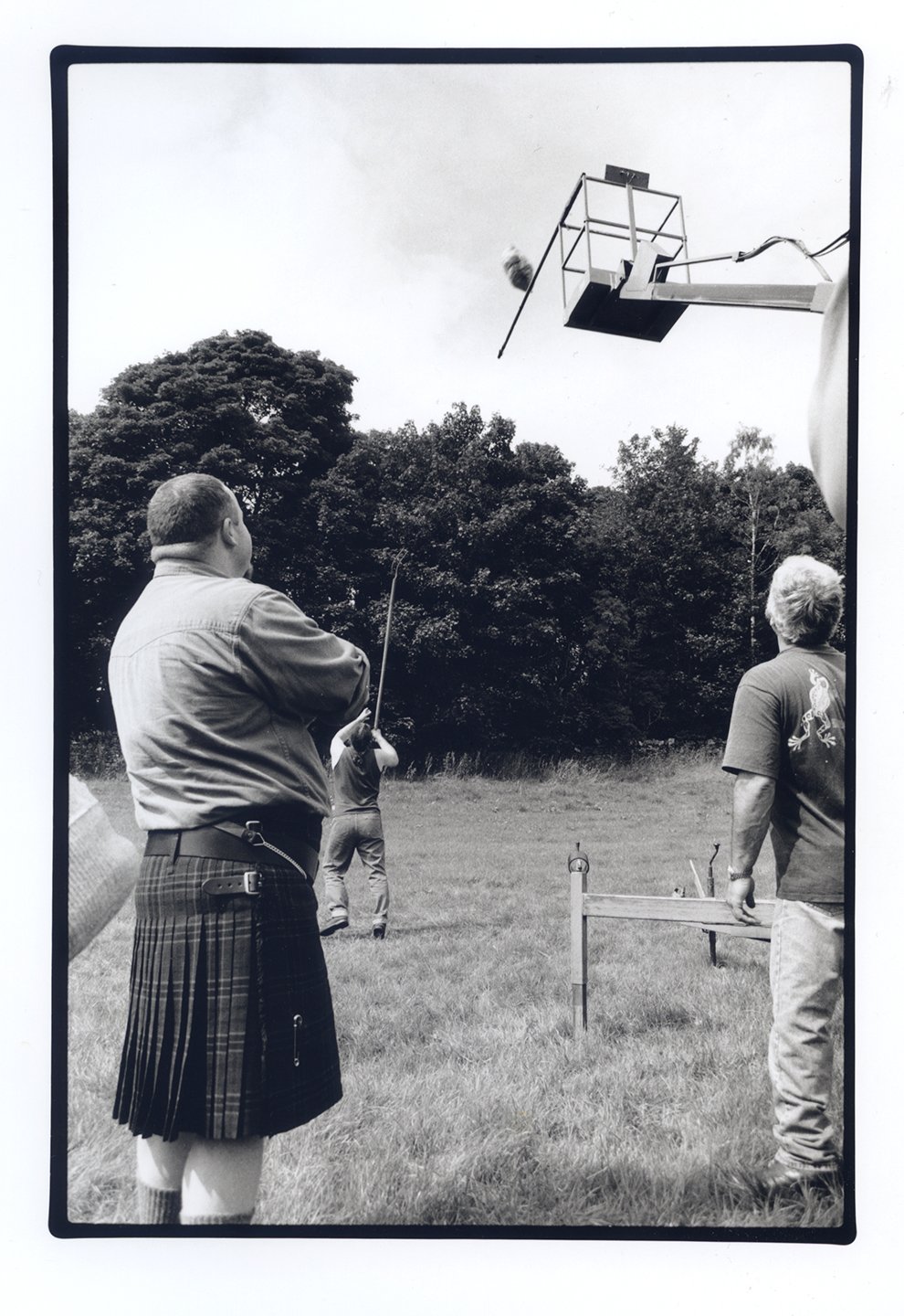 Tossin' the sheaf.