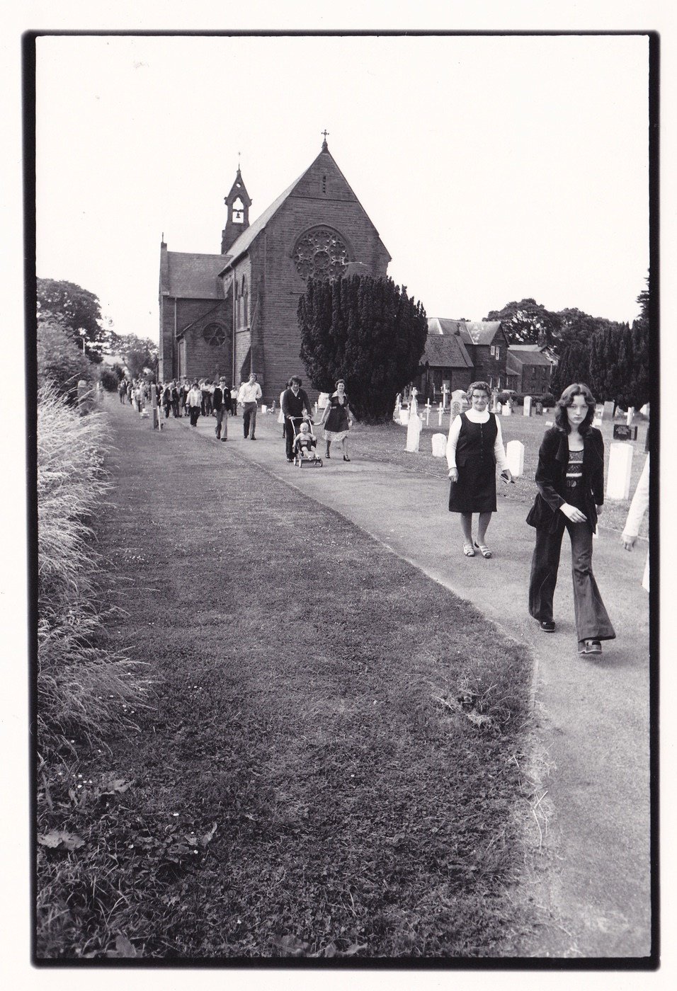Big Hill Adventure Playground was sited on a 5 acre,(2 hectares) old iron ore quarry. The land was gifted/sold cheaply to the parish by the R Catholic Church adjoining.
The playground was always open and staffed on a Sunday, (by me). Folk would be seen walking down for morning Mass- dressed in their 