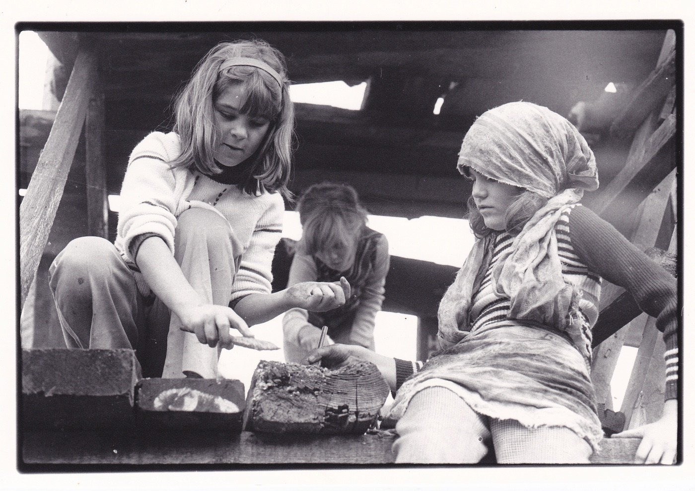 Dressed up in The Big Hill, Cleator Moor. A Joanna Tresseder initiative. 
