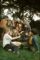 Elswick Park playscheme. Photo by Sue Cartlidge. Some cool Slade haircuts and shame on me for smoking, (for about 19 years).