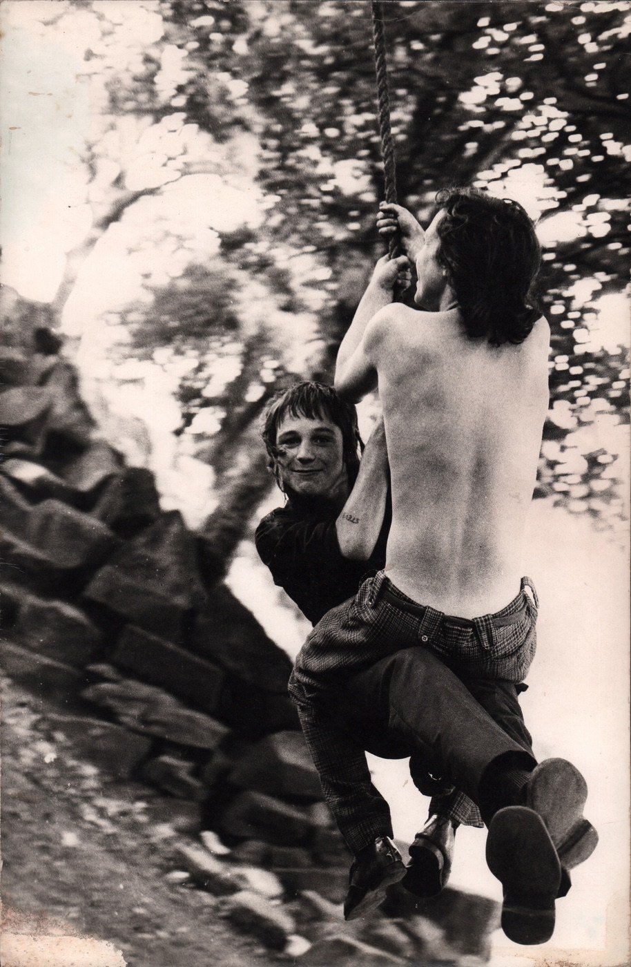 Elswick Park play scheme ca 1972. Stephen Dixon & prob Paul Dixon acc Patsy Laidler & Peter House