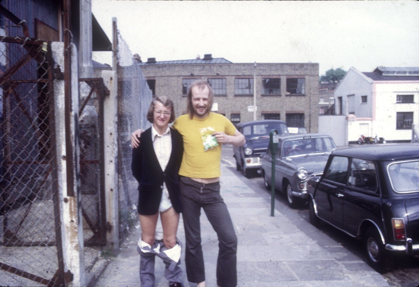 Outside Ampton Street- King's Cross- it had been going for too long and older lads dominated the play hut. Some time after I left- in a mess- the hut was burned down. (My nickname there was, You Mess.)