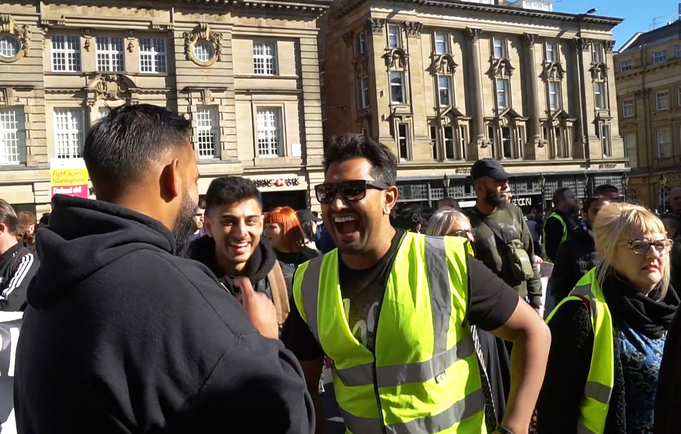 Three heroes of Newcastle Unites, Shumel, Rajan and Dipu. Daniel Kebede wasn't there that day.
